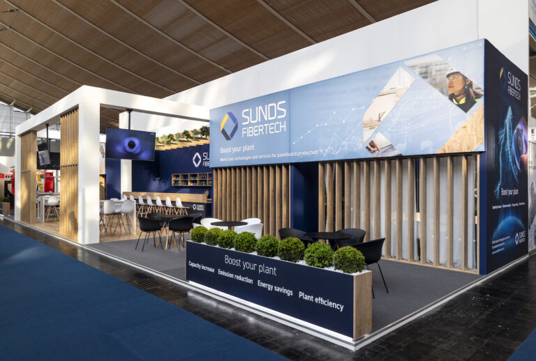 Carbon neutral stand from Messeforum