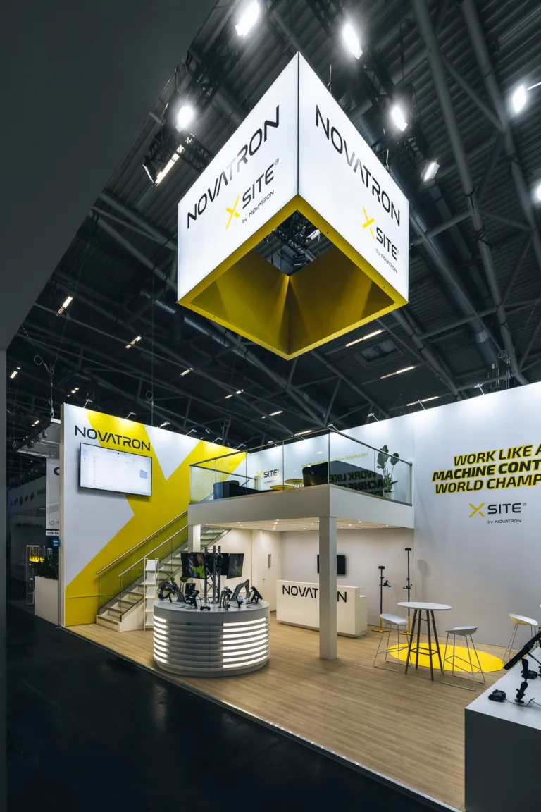 An exhibition stand built by Messeforum